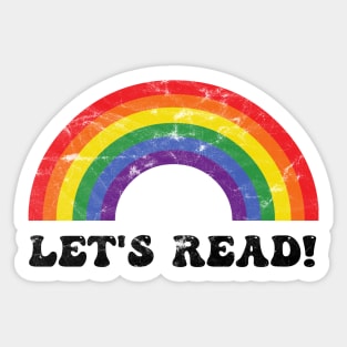 Let's Read! Sticker